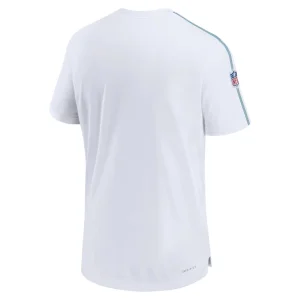 Jacksonville jaguars nike throwback sideline alternate logo coach performance top White L