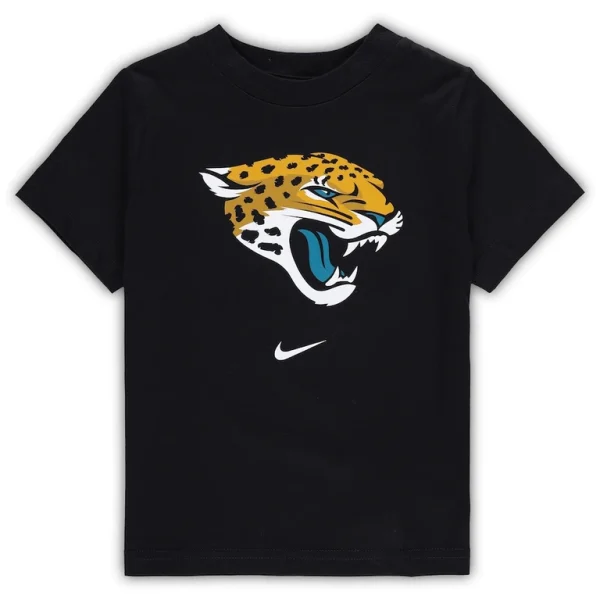 Jacksonville jaguars nike toddler logo t shirt Black