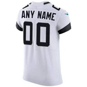 Jacksonville jaguars nike vapor untouchable elite custom jersey White 48