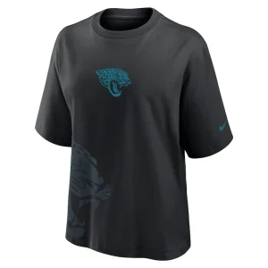 Jacksonville jaguars nike womens boxy t shirt Black S