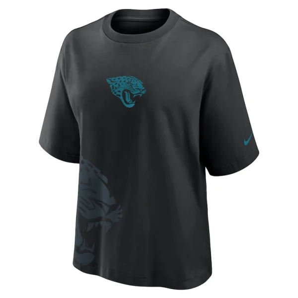 Jacksonville jaguars nike womens boxy t shirt Black S