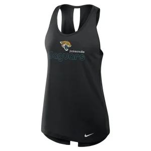 Jacksonville jaguars nike womens crossback performance tank top Black S
