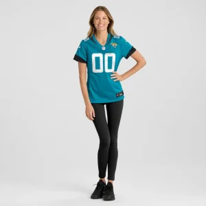 Jacksonville jaguars nike womens custom team jersey Teal XL