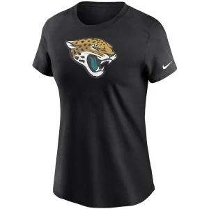 Jacksonville jaguars nike womens logo essential t shirt Black S