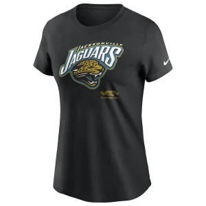 Jacksonville jaguars nike womens prowler throwback est. 1995 t shirt Black M