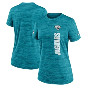 Jacksonville jaguars nike womens sideline velocity performance t shirt Teal