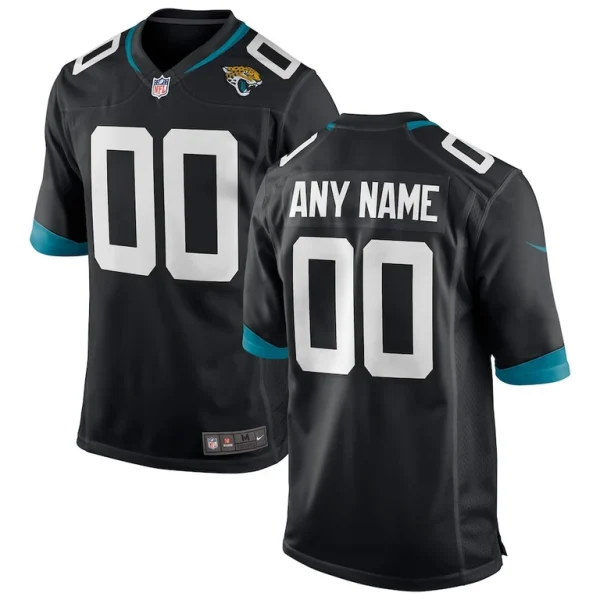 Jacksonville jaguars nike youth custom team color alternate game jersey Black