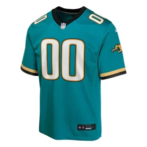 Jacksonville jaguars nike youth prowler throwback custom game jersey Teal Yth M