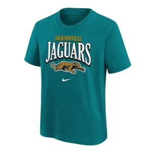 Jacksonville jaguars nike youth prowler unveil t shirt Teal Yth M