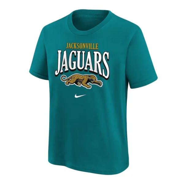 Jacksonville jaguars nike youth prowler unveil t shirt Teal Yth M