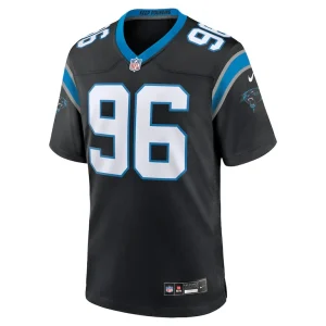 Jaden crumedy carolina panthers nike game jersey Black M