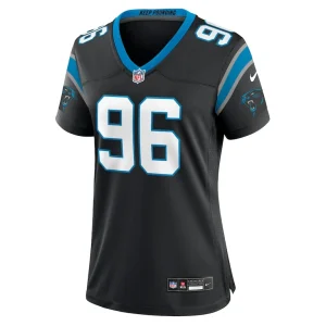 Jaden crumedy carolina panthers nike womens game jersey Black M