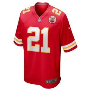 Jaden hicks kansas city chiefs nike game jersey Red M