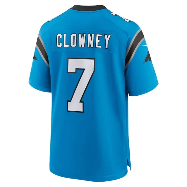 Jadeveon clowney carolina panthers nike alternate game jersey Blue L