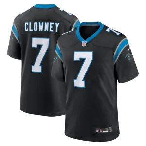 Jadeveon clowney carolina panthers nike game jersey Black