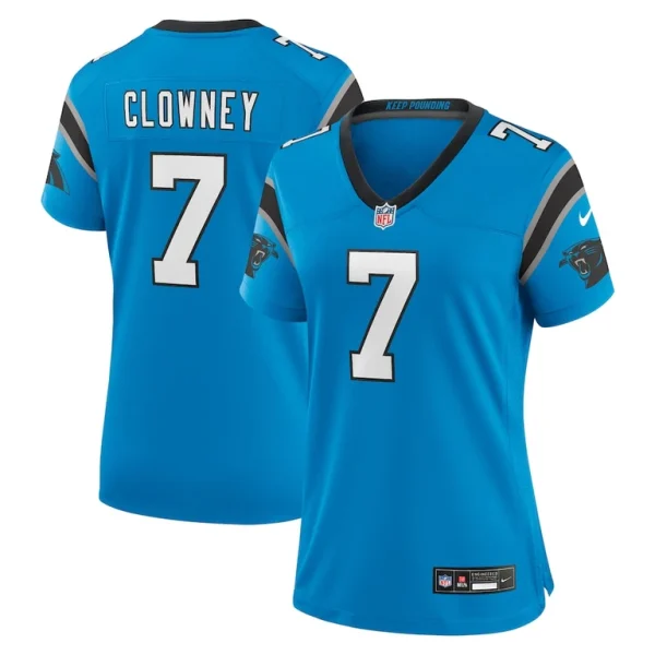Jadeveon clowney carolina panthers nike womens alternate game jersey Blue