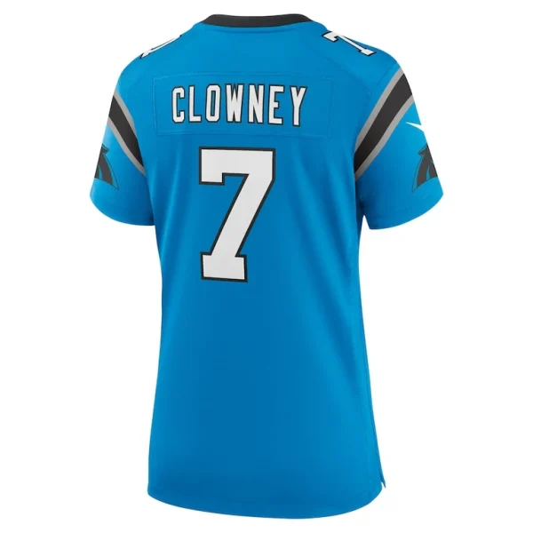 Jadeveon clowney carolina panthers nike womens alternate game jersey Blue L