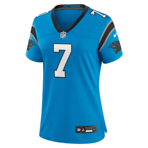 Jadeveon clowney carolina panthers nike womens alternate game jersey Blue M