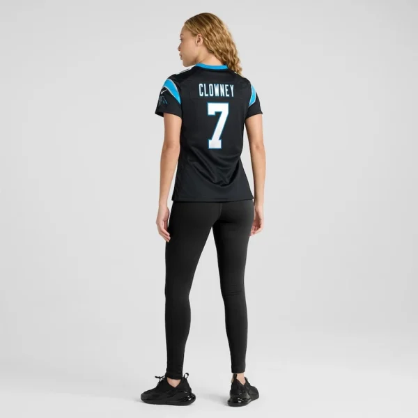 Jadeveon clowney carolina panthers nike womens game jersey Black 2XL