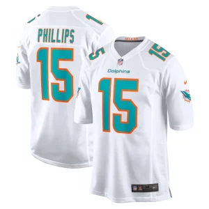 Jaelan phillips miami dolphins nike game jersey White