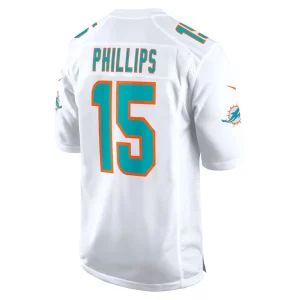 Jaelan phillips miami dolphins nike game jersey White L