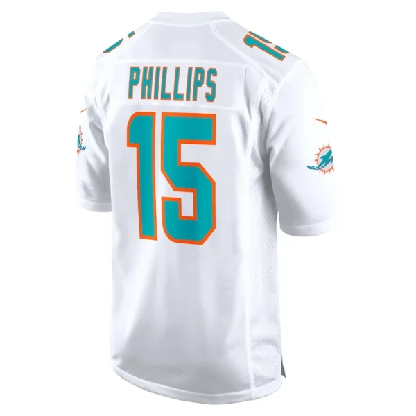Jaelan phillips miami dolphins nike game jersey White L