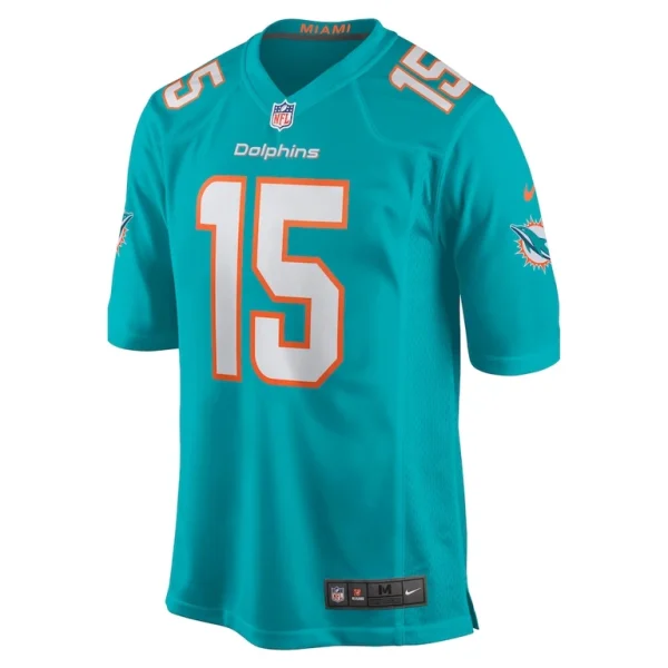 Jaelan phillips miami dolphins nike game player jersey Aqua M