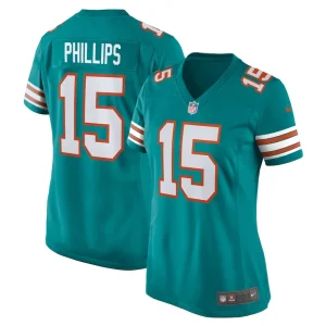 Jaelan phillips miami dolphins nike womens alternate game jersey Aqua