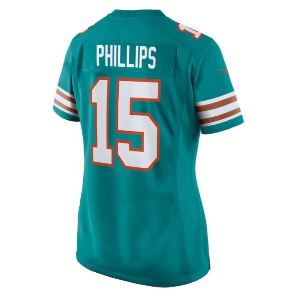 Jaelan phillips miami dolphins nike womens alternate game jersey Aqua L