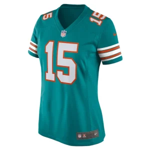 Jaelan phillips miami dolphins nike womens alternate game jersey Aqua M
