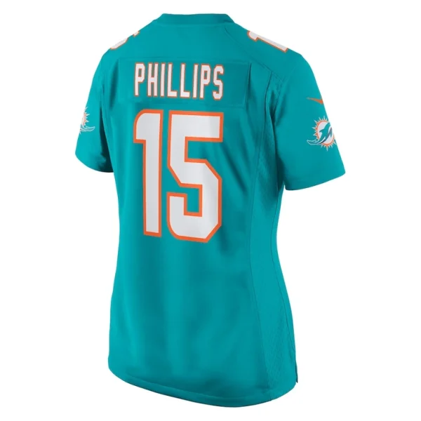 Jaelan phillips miami dolphins nike womens game player jersey Aqua L