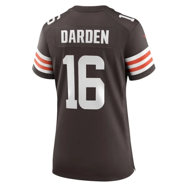 Jaelon darden cleveland browns nike womens team game jersey Brown L