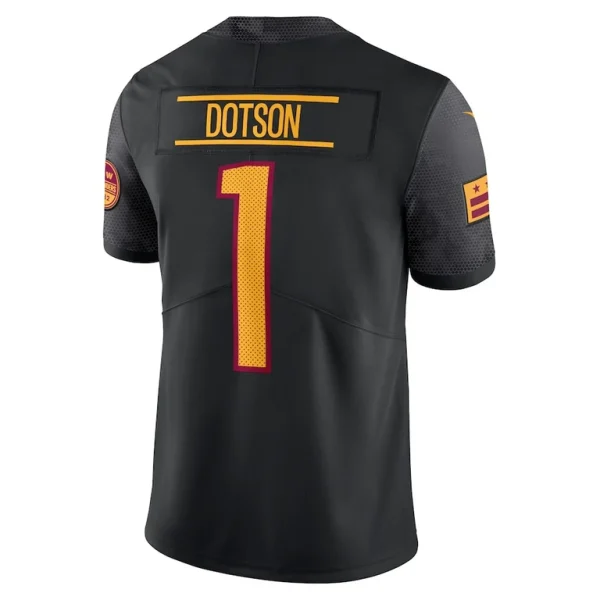 Jahan dotson washington commanders nike alternate vapor untouchable limited jersey Black L