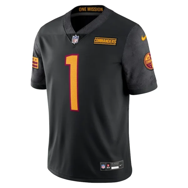 Jahan dotson washington commanders nike alternate vapor untouchable limited jersey Black M