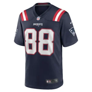 Jaheim bell new england patriots nike game jersey Navy M