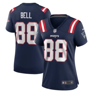 Jaheim bell new england patriots nike womens game jersey Navy
