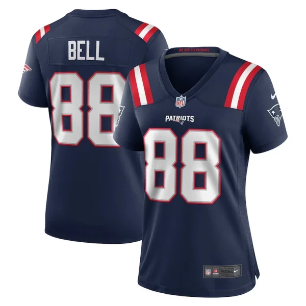 Jaheim bell new england patriots nike womens game jersey Navy