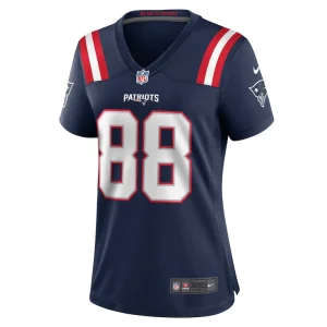 Jaheim bell new england patriots nike womens game jersey Navy M