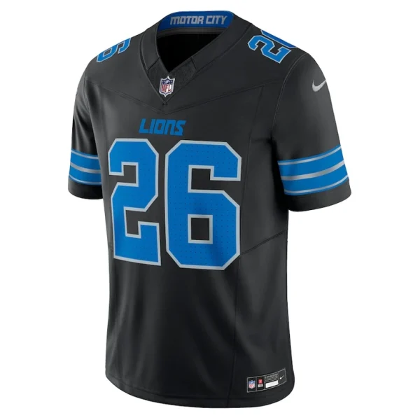 Jahmyr gibbs detroit lions nike 2nd alternate vapor f.u.s.e. limited jersey Black M