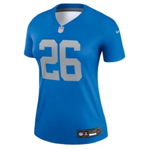 Jahmyr gibbs detroit lions nike womens alternate legend player performance top Blue M