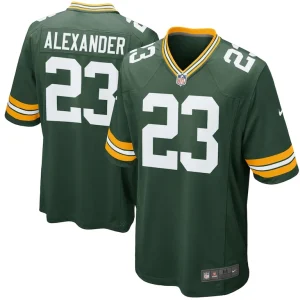 Jaire alexander green bay packers nike game player jersey Green