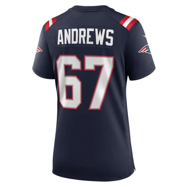 Jake andrews new england patriots nike womens team game jersey Navy L