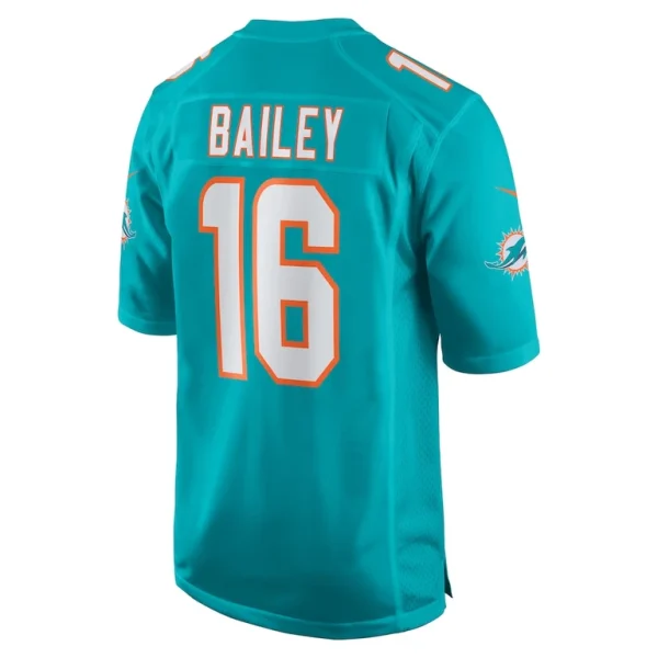 Jake bailey miami dolphins nike game player jersey Aqua L