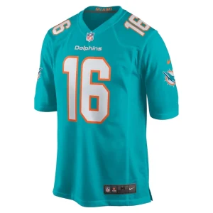 Jake bailey miami dolphins nike game player jersey Aqua M