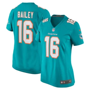 Jake bailey miami dolphins nike womens game player jersey Aqua