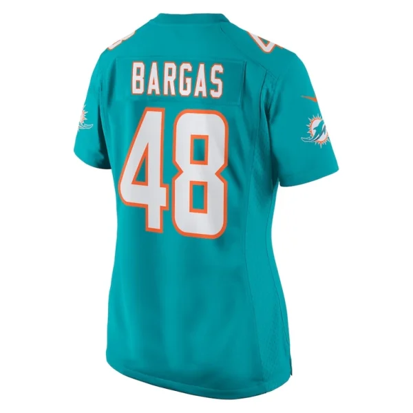Jake bargas miami dolphins nike womens home game player jersey Aqua L