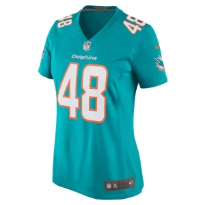 Jake bargas miami dolphins nike womens home game player jersey Aqua M
