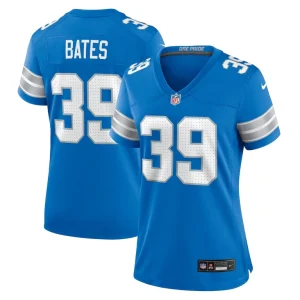 Jake bates detroit lions nike womens team game jersey Blue