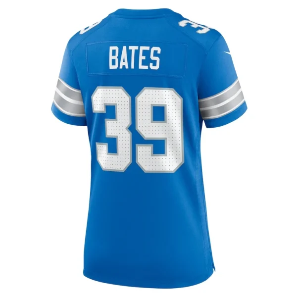 Jake bates detroit lions nike womens team game jersey Blue L