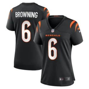 Jake browning cincinnati bengals nike womens game jersey Black